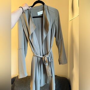 Aritzia babaton flowy trench coat